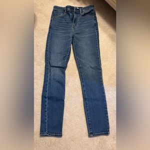 Abercrombie & Fitch Super Skinny Ankle High Rise Jean